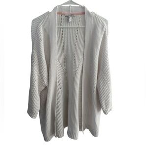 White Cardigan by Isaac Mizrahi